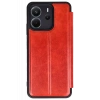 Xiaomi Redmi Note 14 4G Kılıf Flip Cover - Kırmızı