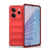Xiaomi Redmi Note 14 4G Kılıf Optimum Silikon - Kırmızı