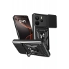 Xiaomi Redmi Note 14 4G Pars Lens Yüzüklü Silikon - Siyah