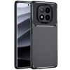 Xiaomi Redmi Note 14 Pro 4G Kılıf Auto Focus Karbon Kapak - Siyah