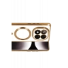 Xiaomi Redmi Note 15 Pro 5G Kross Magneticsafe Kapak - Gold