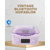 Retro Pikap Tasarımlı Bluetooth Hoparlör – Projektörlü Şarjlı Lamba