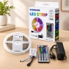 RGB 5050 SMD LED Şerit 5m (54 LED/m) Kumandalı