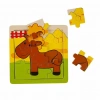 S00002907 PUZZLE ANIMALS 9 PCS 3 AST