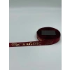 Sağdıç Baskılı Kol Kurdelesi - Bordo - 1 TOP - 50 METRE