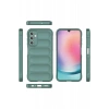 Samsung A36 Kılıf Optimum Silikon - Koyu Yeşil