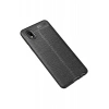 Samsung Galaxy A01 Core Uyumlu Kılıf Auto Focus Kapak - Siyah