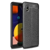 Samsung Galaxy A01 Core Uyumlu Kılıf Auto Focus Kapak - Siyah