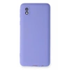 Samsung Galaxy A01 Core Uyumlu Kılıf First Silikon - Lila