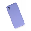 Samsung Galaxy A01 Core Uyumlu Kılıf First Silikon - Lila