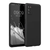Samsung Galaxy A03S Uyumlu Kılıf First Silikon - Siyah