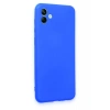 Samsung Galaxy A04 Uyumlu Kılıf First Silikon - Mavi