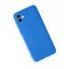 Samsung Galaxy A04 Uyumlu Kılıf First Silikon - Mavi