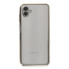 Samsung Galaxy A04 Uyumlu Kılıf Lensli Silikon - Gold