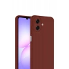 Samsung Galaxy A07 4G Uyumlu First Silikon - Bordo