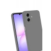 Samsung Galaxy A07 4G Uyumlu First Silikon - Gri
