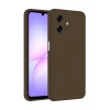 Samsung Galaxy A07 4G Uyumlu First Silikon - Kahverengi