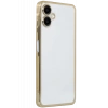 Samsung Galaxy A07 4G Uyumlu Lensli Silikon - Gold