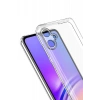 Samsung Galaxy A07 4G Uyumlu Lüx Şeffaf Silikon - Şeffaf