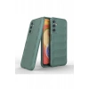 Samsung Galaxy A14 4G Kılıf Optimum Silikon - Koyu Yeşil