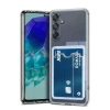 Samsung Galaxy A17 5G Uyumlu Kart Şeffaf Silikon - Şeffaf
