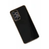 Samsung Galaxy A52 Uyumlu Kılıf Volet Silikon - Siyah