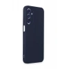 Samsung Galaxy A55 5G Uyumlu Kılıf First Silikon - Lacivert