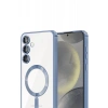 Samsung Galaxy A56 Uyumlu Kross Magneticsafe Kapak - Sierra Blue