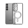 Samsung Galaxy A57 5G Joke Simli Magneticsafe Kılıf - Siyah