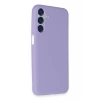 Samsung Galaxy M15 Uyumlu Kılıf First Silikon - Lila