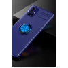 Samsung Galaxy M51 Uyumlu Kılıf Range Yüzüklü Silikon - Mavi