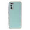Samsung Galaxy S20 Kılıf Volet Silikon - Açık Yeşil
