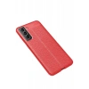 Samsung Galaxy S21 FE Uyumlu Kılıf Auto Focus Kapak - Kırmızı