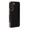 Samsung Galaxy S21 Uyumlu Kılıf Volet Silikon - Siyah