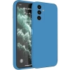 Samsung Galaxy S23 FE Uyumlu Kılıf First Silikon - Mavi