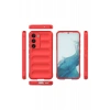 Samsung Galaxy S23 Plus Uyumlu Kılıf Optimum Silikon - Kırmızı