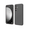 Samsung Galaxy S24 FE Uyumlu Kılıf First Silikon - Gri