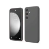 Samsung Galaxy S24 FE Uyumlu Kılıf First Silikon - Gri