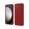 Samsung Galaxy S24 FE Uyumlu Kılıf First Silikon - Kırmızı