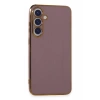 Samsung Galaxy S24 Plus Uyumlu Kılıf Volet Silikon - Mor