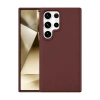 Samsung Galaxy S24 Ultra Kılıf First Silikon - Bordo