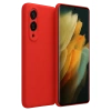 Samsung Galaxy S25 Uyumlu Edge First Silikon - Kırmızı
