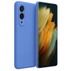 Samsung Galaxy S25 Uyumlu Edge First Silikon - Mavi
