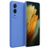 Samsung Galaxy S25 Uyumlu Edge First Silikon - Mavi