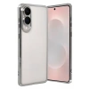 Samsung Galaxy S25 Uyumlu Edge Lensli Silikon - Gümüş