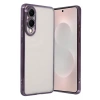 Samsung Galaxy S25 Uyumlu Edge Lensli Silikon - Mor
