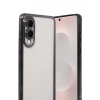 Samsung Galaxy S25 Uyumlu Edge Lensli Silikon - Siyah