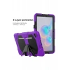 Samsung Galaxy T500 Tab A7 10.4 Kılıf Griffin Tablet Kapak - Mor