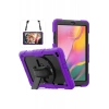 Samsung Galaxy T510 Tab A 10.1 Kılıf Pars Tablet Kapak - Mor