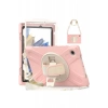Samsung Galaxy X200 Tab A8 10.5 Kılıf Amazing Tablet Kapak - Pembe